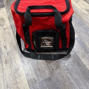 Nascar Red and Black Cooler Bag